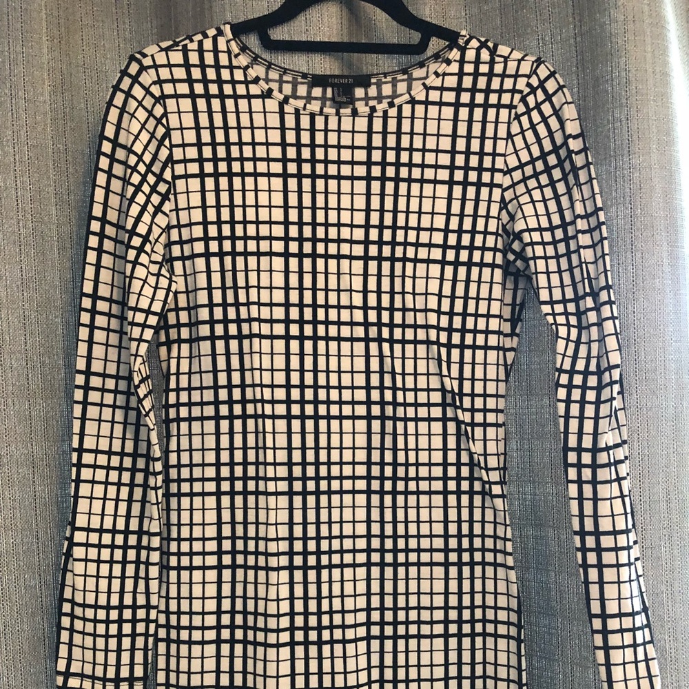 long sleeve dress- medium length- over the knees